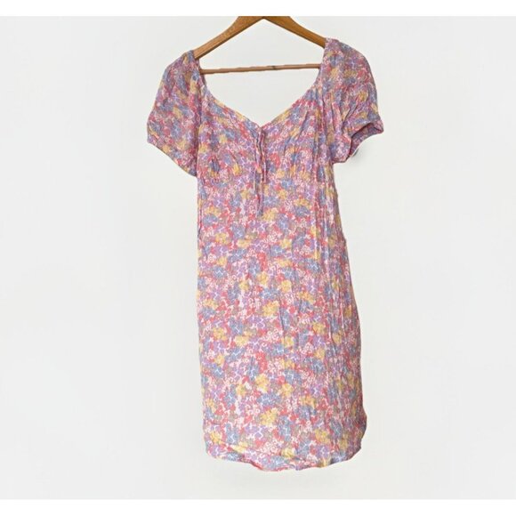 womens primark pastel summer dress Size 10 US Floral Spring Lightweight - Picture 2 of 9
